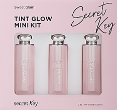 Духи, Парфюмерия, косметика Набор увлажняющих мини тинт-бальзамов - Secret Key Sweet Glam Tint Glow Mini Kit