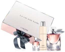 Парфумерія, косметика Lancome La Vie Est Belle - Набір (edp/75ml + b/l/200ml + edp/4ml)