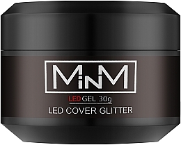 Гель камуфлирующий LED - M-in-M Gel LED Cover Glitter — фото N3