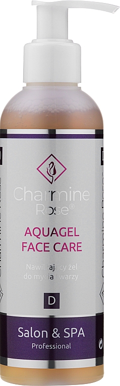 Гель для вмивання, зволожувальний - Charmine Rose Aquagel Face Care — фото N1