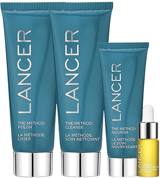 Набор, 5 продуктов - Lancer The Method Intro Kit Normal-Combination Skin — фото N2