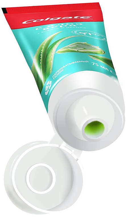Зубная паста "Забота о деснах" с алоэ вера с натуральными ингредиентами - Colgate — фото N2