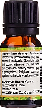 Натуральна ефірна олія "Чебрець" - Biomika Thyme Oil — фото N4