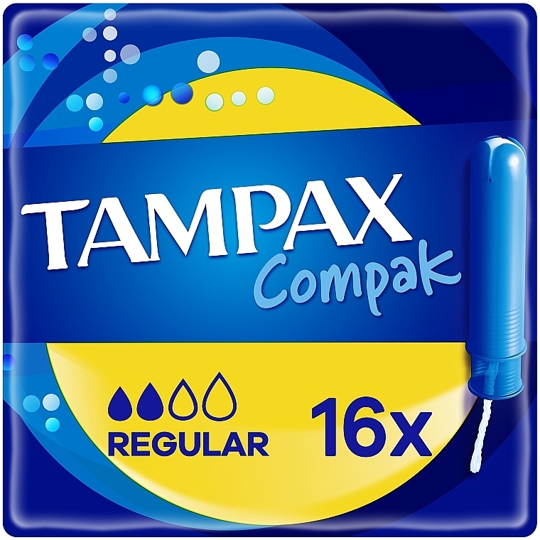 Тампоны с аппликатором, 16шт - Tampax Compak Regular
