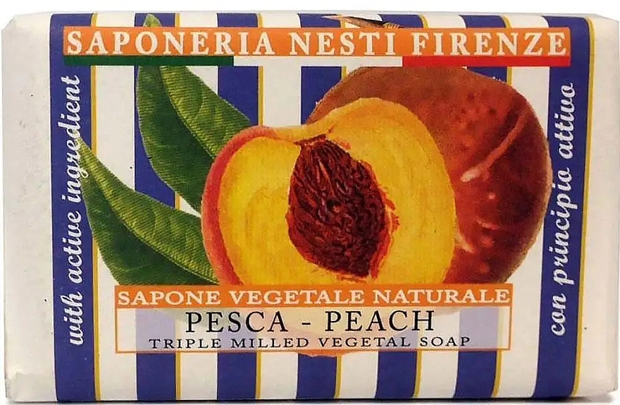 Мило "Персик" - Nesti Dante Le Deliziose Peach Soap — фото N1