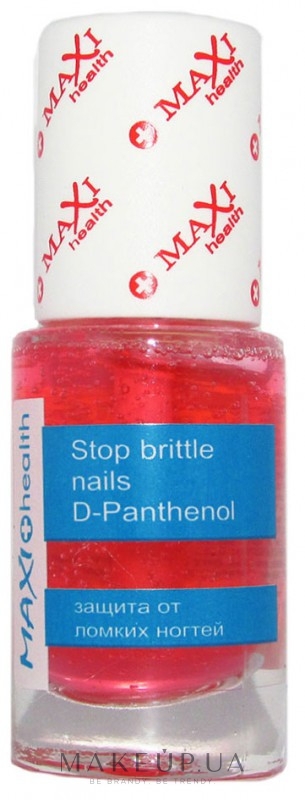 Защита от ломких ногтей с Д-пантенолом - Maxi Color Maxi Health №10 — фото 10ml