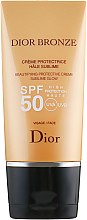 Солнцезащитный крем для лица SPF50 - Dior Bronze Beautifying Protective Creme Sublime Glow — фото N2
