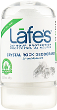 Духи, Парфюмерия, косметика УЦЕНКА Солевой дезодорант - Lafe's Crystal Rock Deodorant *