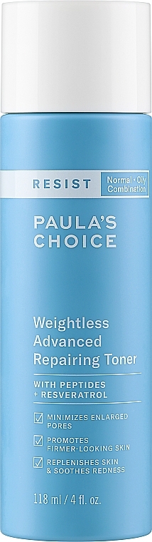 Антивозрастной тоник для лица - Paula's Choice Resist Anti-Aging Repairing Toner — фото N1