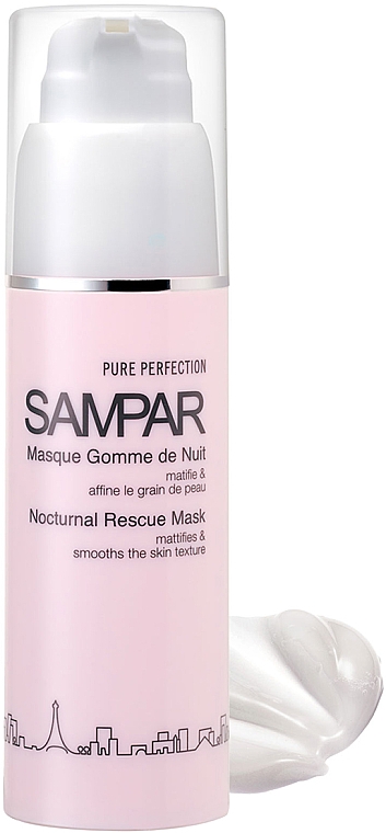 Ночная маска для лица против прыщей - Sampar Pure Perfection Nocturnal Rescue Mask — фото N2