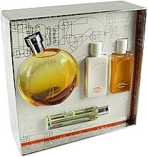 Духи, Парфюмерия, косметика Hermes Eau des Merveilles - Набор (edt/100ml + edt/15ml + b/lot/40ml + sh/gel/40ml)