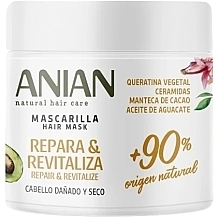 Парфумерія, косметика Маска для волосся - Anian Natural Repair & Revitalize Hair Mask