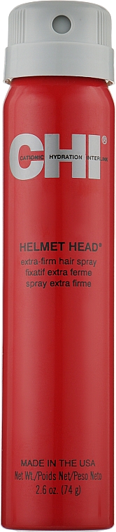 Лак для волос экстра сильной фиксации - CHI Helmet Head Extra Firm Hair Spray