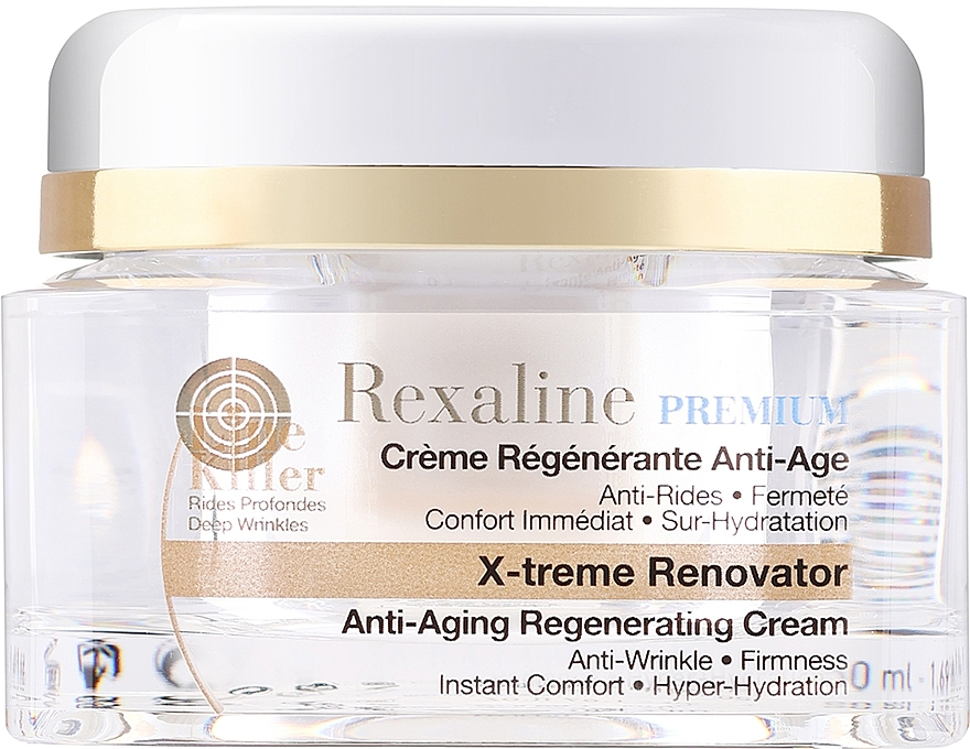 Антивіковий відновлювальний крем - Rexaline Line Killer X-Treme Renovator Cream — фото N1
