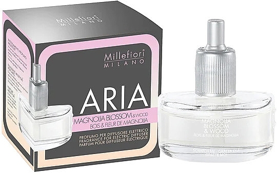 Наполнитель для освежителя воздуха - Millefiori Milano Aria Magnolia Blossom & Wood Refill — фото N1