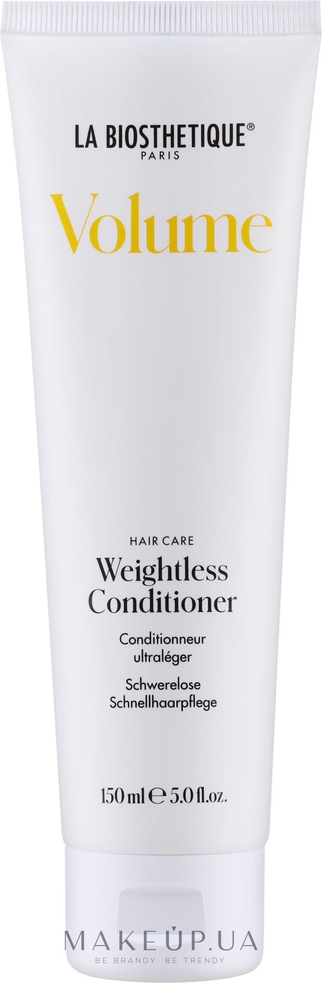 Легкий кондиціонер для надання об'єму волоссю  - La Biosthetique Volume Weightless Conditioner — фото 150ml