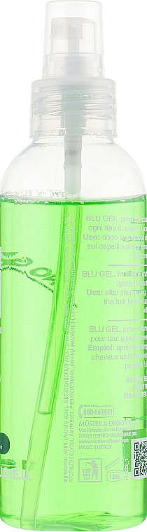 УЦЕНКА Гель-спрей сильной фиксации - Dikson Blu Gel Spray Strong Fixing * — фото N2