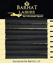 Накладні вії L 0.07 мм (9 мм), 8 ліній - Barhat Lashes Mini — фото N1