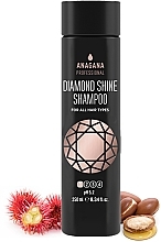 Шампунь "Бриллиантовый блеск" для всех типов волос - Anagana Professional Diamond Shine Shampoo — фото N3
