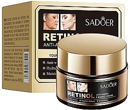 Крем для лица с ретинолом - Sadoer Retinol Anti-Aging Firming Cream — фото N1