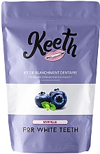 Набір для відбілювання зубів "Чорниця" - Keeth Blueberry Teeth Whitening Kit — фото N3