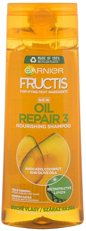 Шампунь для волос - Garnier Fructis Oil Repair 3 Shampoo — фото N2