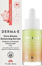 Сбалансированная сыворотка - Derma E Pure Biome Balancing Serum — фото N2