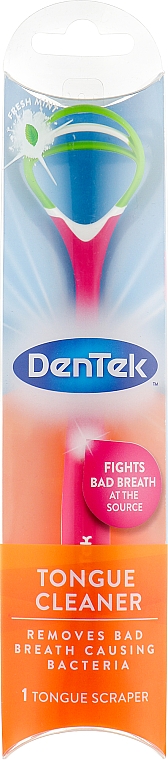 Очиститель языка "Комфортное очищение", красный - DenTek Comfort Clean — фото N1
