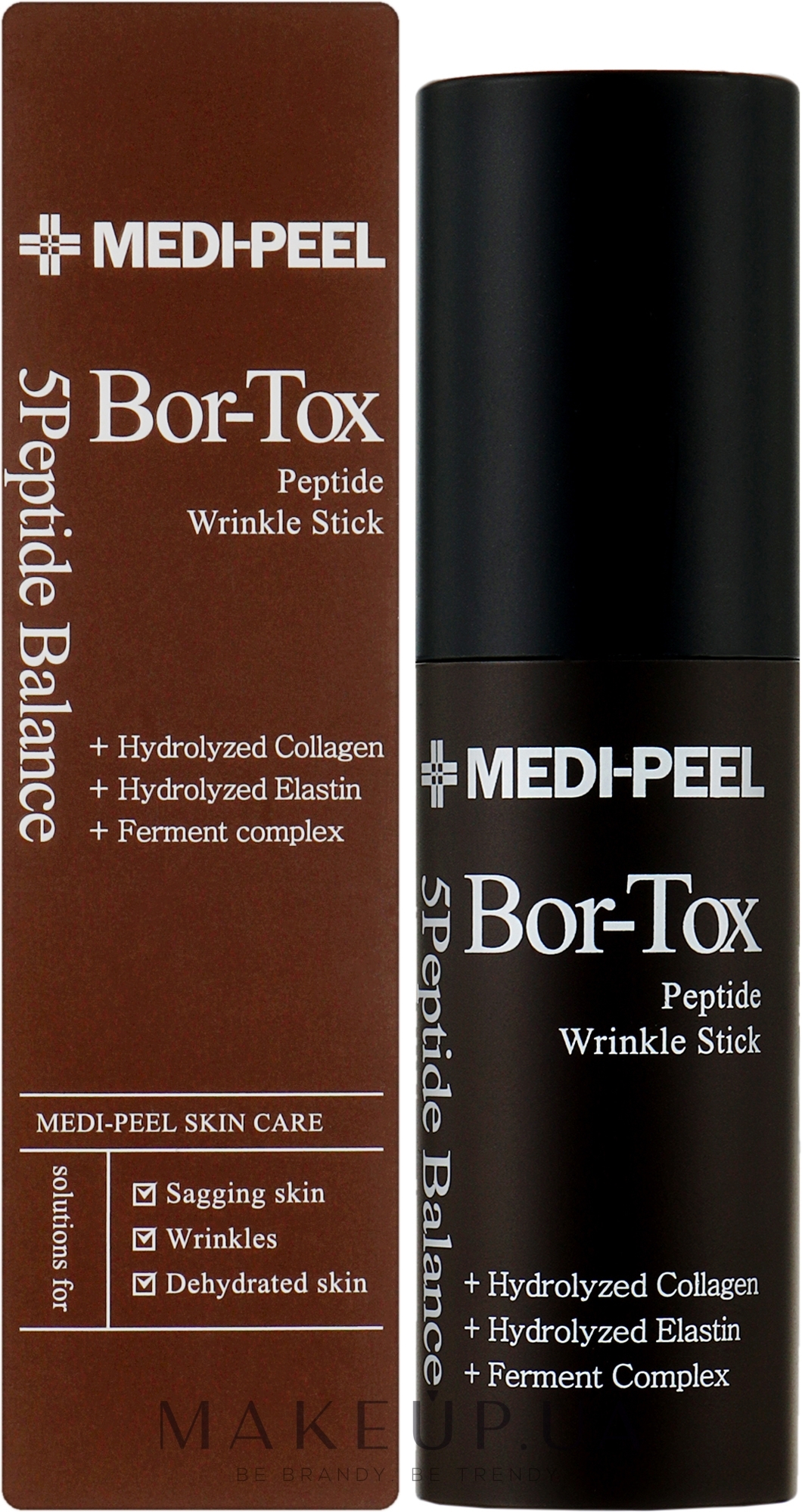 Лифтинг-стик с пептидами и коллагеном от морщин - Medi Peel Bor-Tox Peptide Wrinkle Stick — фото 10g