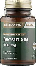 Растительная добавка "Бромелайн" - Nutraxin — фото N1