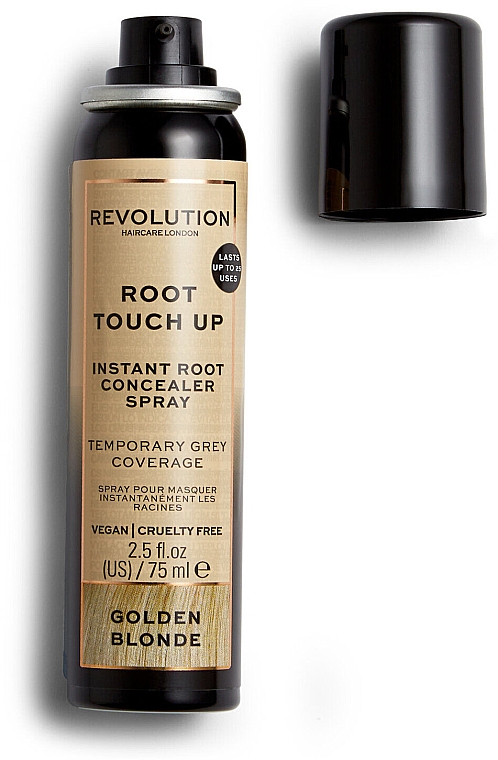 Спрей-корректор для отросших корней - Makeup Revolution Haircare Root Touch Up Spray — фото N2