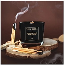 Ароматическая свеча - Noble Palo Santo Handmade Scented Candle — фото N2