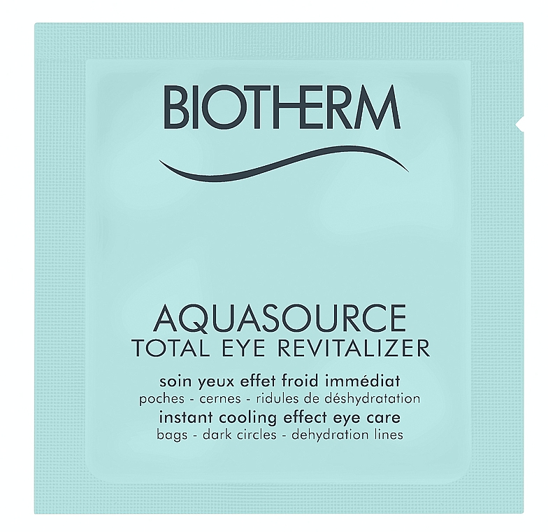 ПОДАРУНОК! Крем для шкіри навколо очей - Biotherm Aquasource Total Eye Revitalizer (пробник) — фото N1