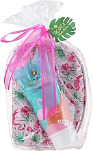 Парфумерія, косметика Набір - Accentra Tropica Body Care Gift Set (b/lot/200ml + pouch)