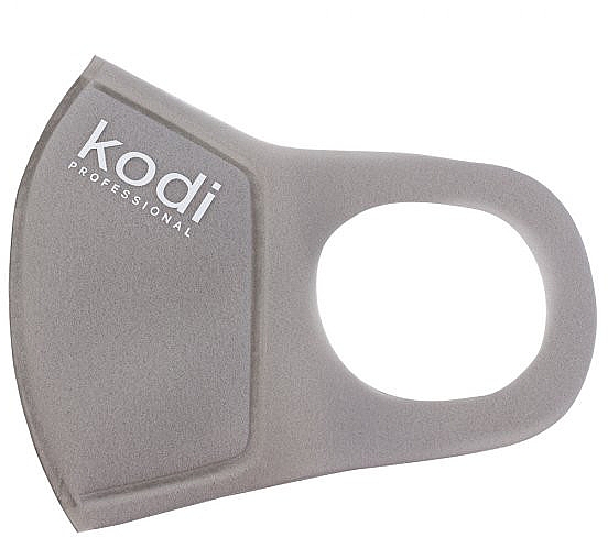 Двошарова маска з логотипом Kodi Professional, сіра - Kodi Professional — фото N1