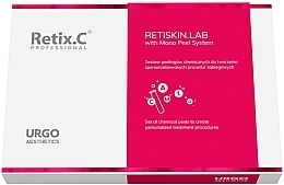 Парфумерія, косметика Набір для пілінгу - Retix.C Retiskin.Lab with Mono Peel System (peel/5x20ml)