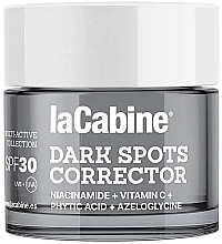 Крем против пигментных пятен с ниацинамидом и SPF30 - La Cabine Dark Spots Corrector Cream SPF30 — фото N1
