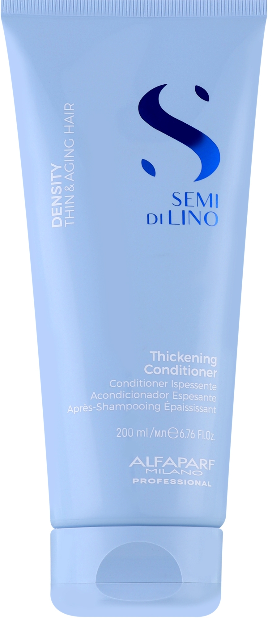 Кондиционер для плотности волос - Alfaparf Semi di Lino Density Thickening Conditioner — фото 200ml