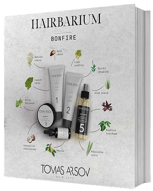 Набор - Tomas Arsov Hairbarium Bonfire (shmp/250ml + h/cond/250ml + keratin/200ml + h/oil/50ml) — фото N2