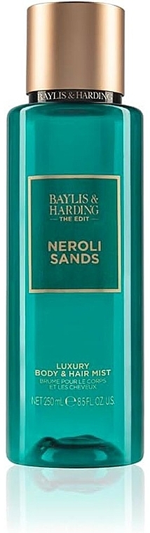 Спрей для тіла та волосся - Baylis & Harding Neroli Sands Body & Hair Mist — фото N1