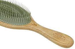 Расческа для волос бамбуковая, овальная - Beter Bamboo Detangling Brush — фото N3