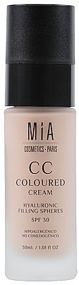 Mia Cosmetics Paris CC Coloured Cream SPF30 - Mia Cosmetics Paris CC Coloured Cream SPF30 — фото N1