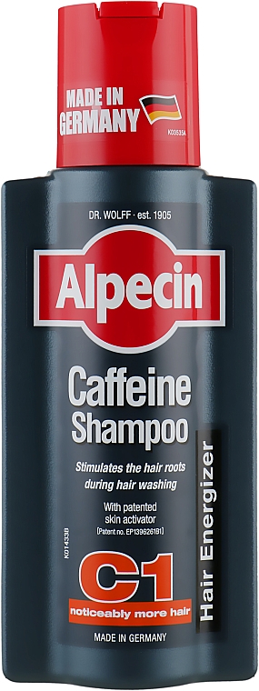 Шампунь з кофеїном від випадіння волосся - Alpecin C1 Cаffeine Shampoo — фото N3