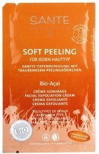 Духи, Парфюмерия, косметика Крем-пилинг для лица - Sante Face Care Soft Peeling Facial Exfoliation Cream Organic Acai