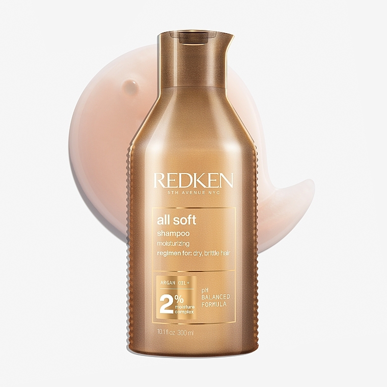 Смягчающий шампунь для волос - Redken All Soft Shampoo — фото N2