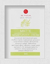 Матирующий крем для лица - Miss Claire MC Profline Skin Magic Matte Mousturizer Cream (мини) — фото N1