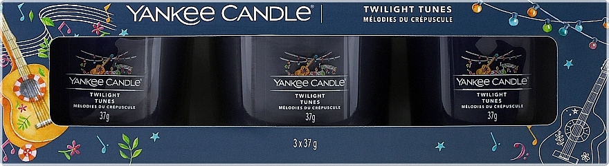 Набор - Yankee Candle Twilight Tunes (candle/3x37g) — фото N1