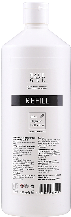 Дезинфицирующий гель для рук - The Pro Hygiene Collection Hand Sanitizing Gel — фото N1