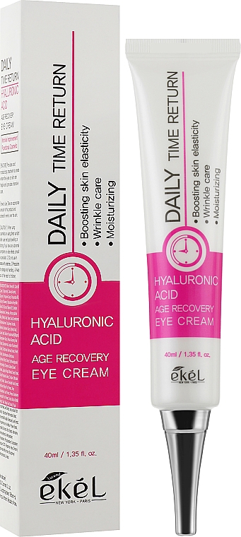 Интенсивный крем для глаз с гиалуроновой кислотой - Ekel Hyaluronic Acid Intensive Eye Cream — фото N2