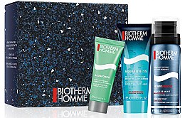 Парфумерія, косметика Набір - Biotherm Hydration Kit Men (face/gel/20ml + gel/shm/40ml + foam/50ml)